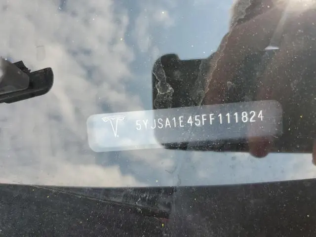 2015 TESLA MODEL S   