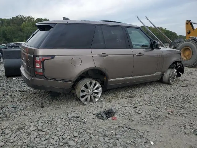 2017 LAND ROVER RANGE ROVER HSE  