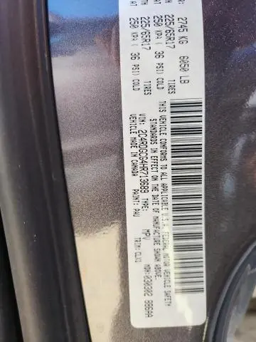 2017 DODGE GRAND CARAVAN SXT  