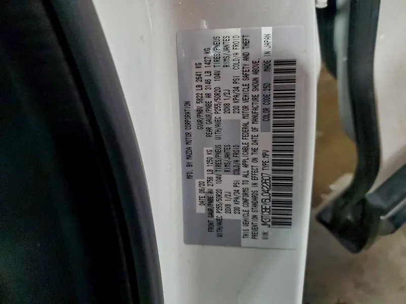 2020 MAZDA CX-9 SIGNATURE  