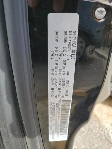 2016 DODGE GRAND CARAVAN SE  
