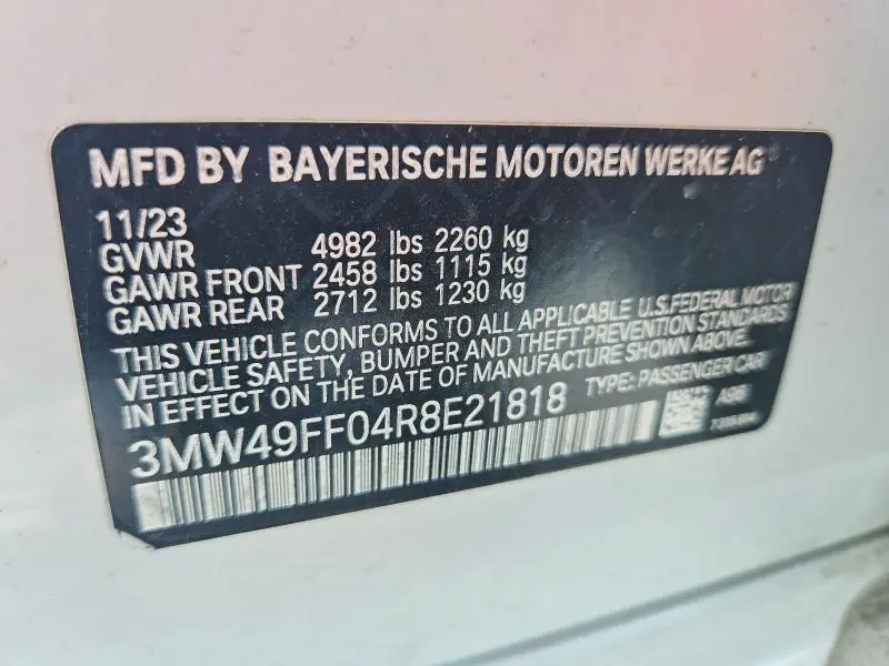 2024 BMW M340XI   