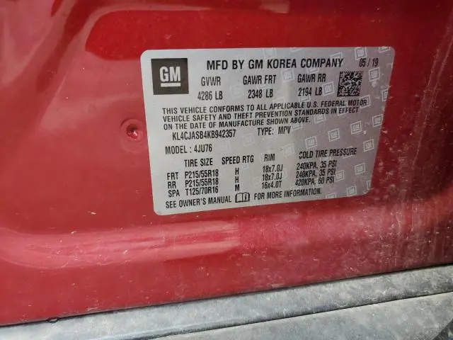 2019 BUICK ENCORE PREFERRED  