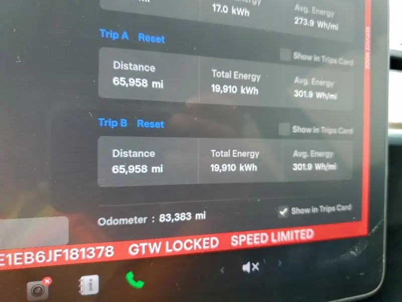 2018 TESLA MODEL 3   