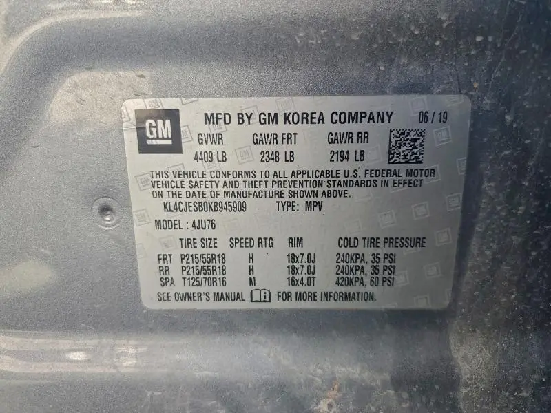 2019 BUICK ENCORE PREFERRED  