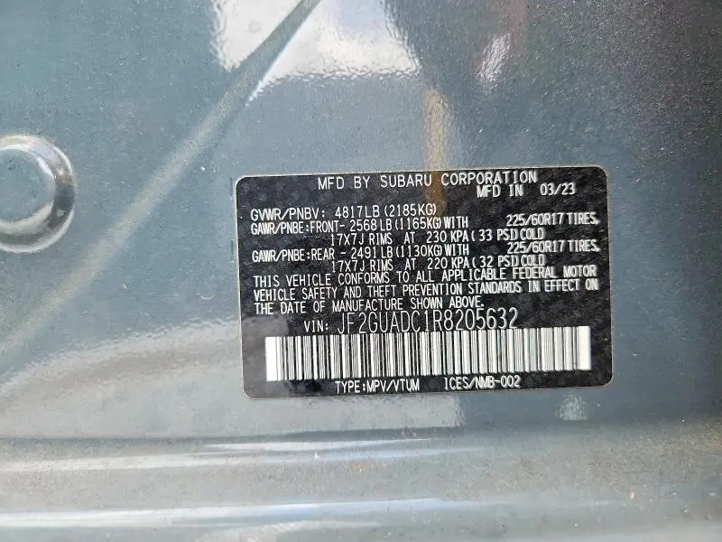 2024 SUBARU CROSSTREK PREMIUM  