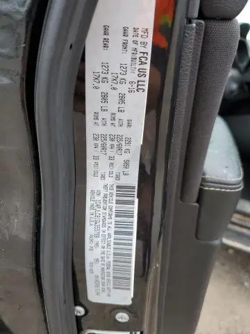 2016 JEEP CHEROKEE LATITUDE  