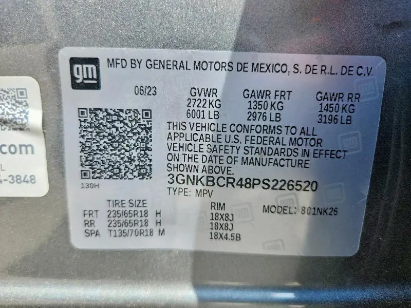 2023 CHEVROLET BLAZER 2LT  