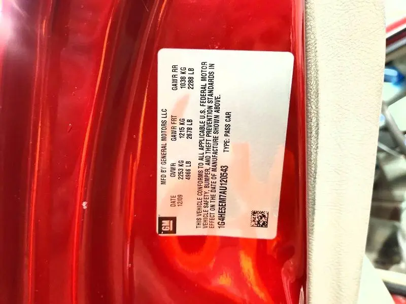 2010 BUICK LUCERNE CXL  