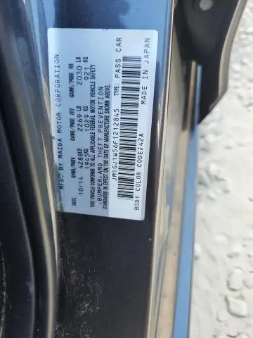 2015 MAZDA 6 GRAND TOURING  