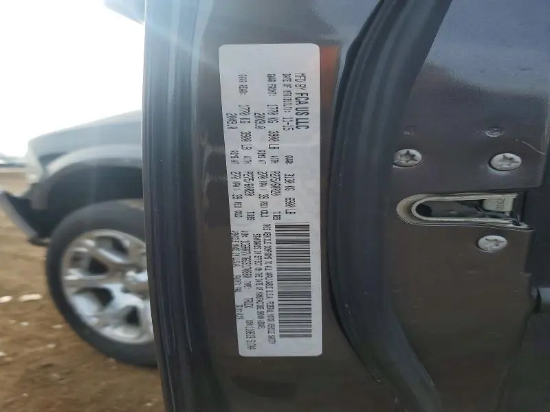 2016 RAM 1500 LARAMIE  