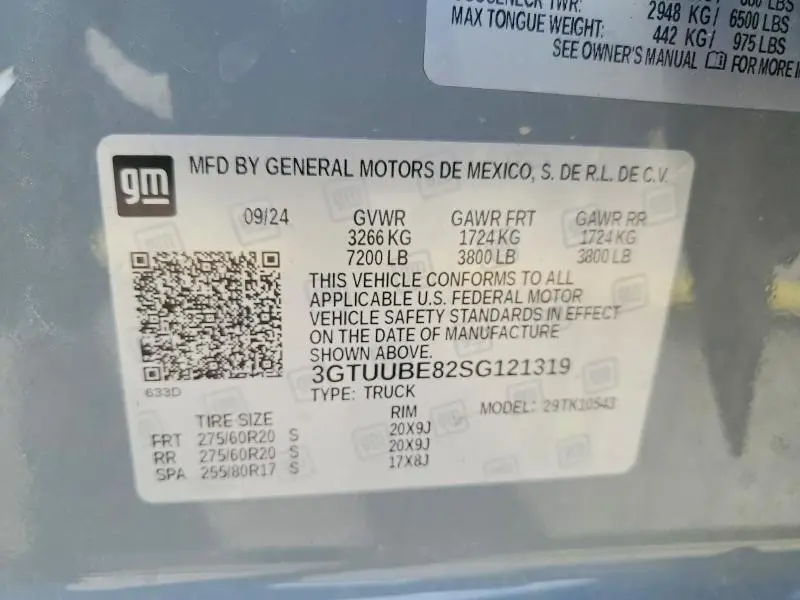 2025 GMC SIERRA K1500 SLE  