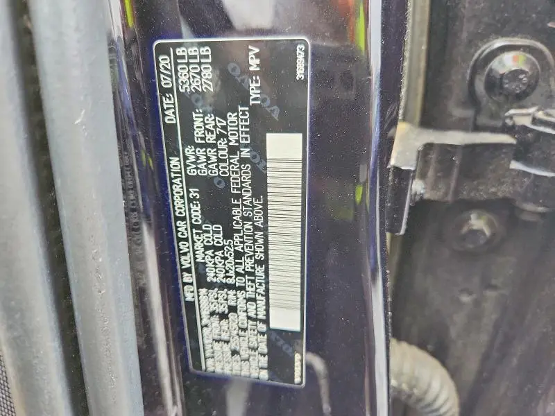 2021 VOLVO XC60 T5 INSCRIPTION  