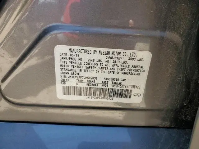 2018 INFINITI Q50 LUXE
