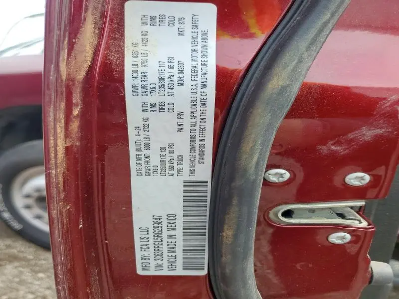 2024 RAM 3500 TRADESMAN  