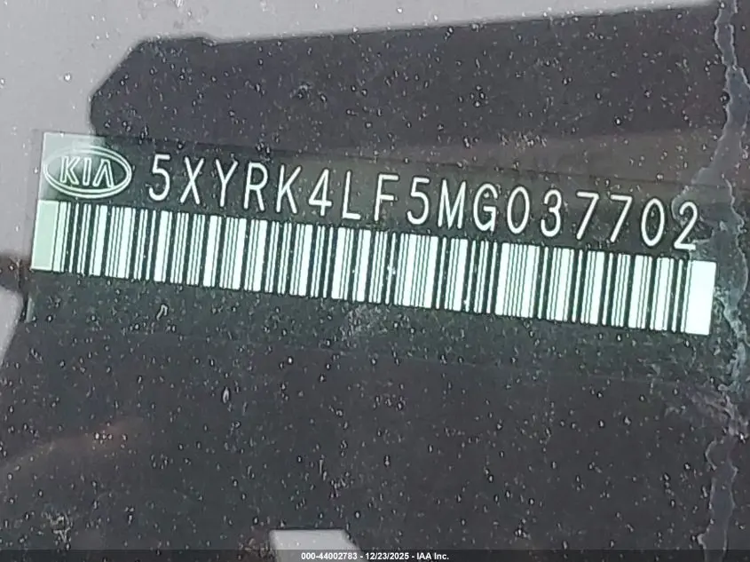 2021 KIA SORENTO SX PRESTIGE