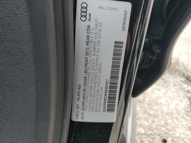 2017 AUDI A6 PREMIUM  