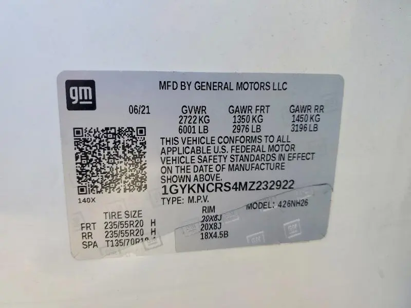 2021 CADILLAC XT5 PREMIUM LUXURY  