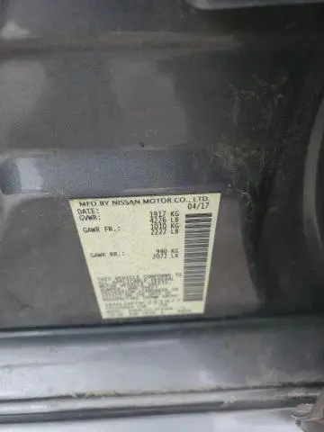 2017 NISSAN ALTIMA 2.5  
