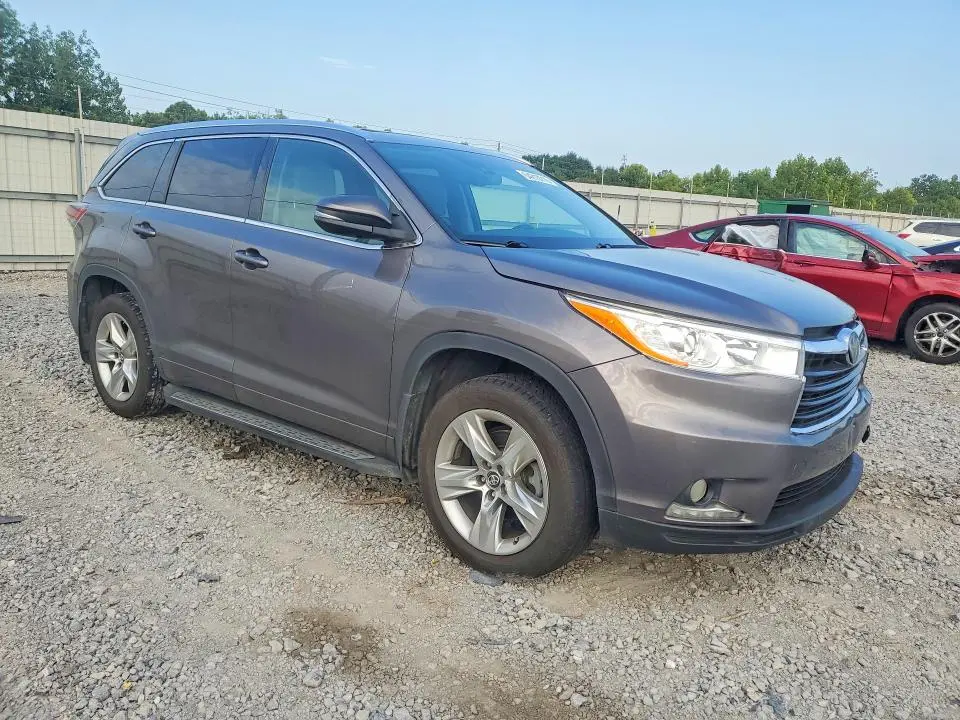 2016 TOYOTA HIGHLANDER LIMITED PLATINUM  