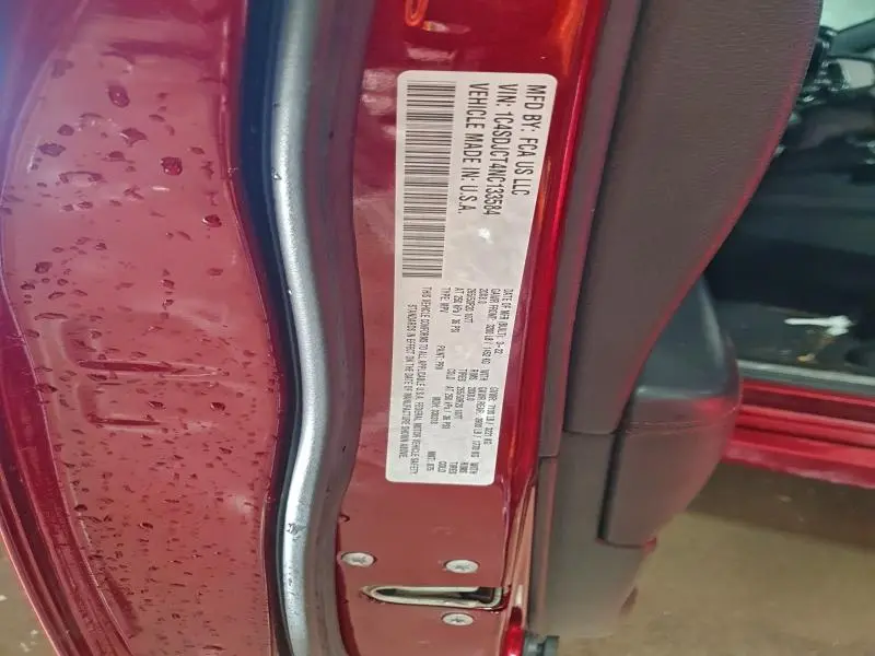 2022 DODGE DURANGO R/T  