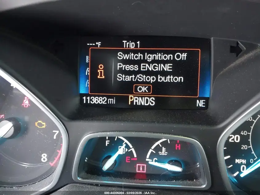 2017 FORD ESCAPE TITANIUM