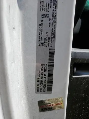 2022 RAM PROMASTER 3500 3500 HIGH  