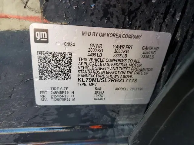 2024 CHEVROLET TRAILBLAZER RS  