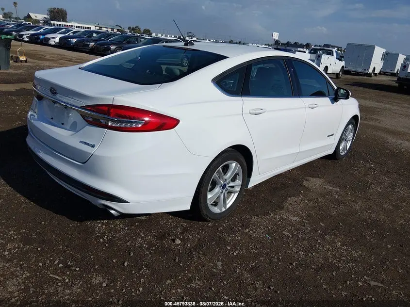 2018 FORD FUSION HYBRID S