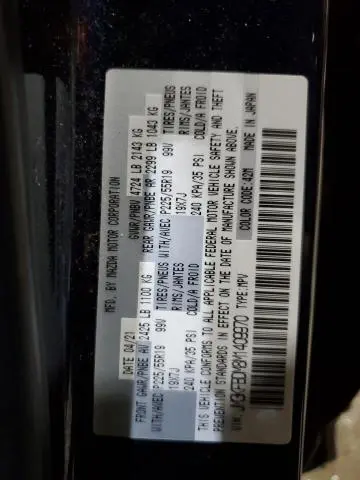 2021 MAZDA CX-5 GRAND TOURING  