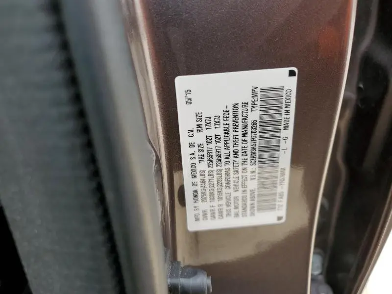 2015 HONDA CR-V EX  