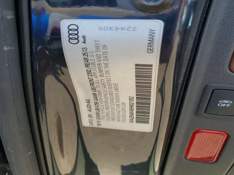 2017 AUDI A4 PREMIUM PLUS  