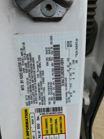 2013 LINCOLN MKZ HYBRID  