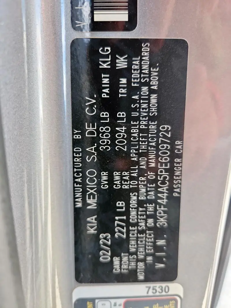 2023 KIA FORTE GT  