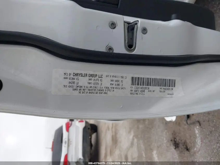 2013 DODGE DART LIMITED