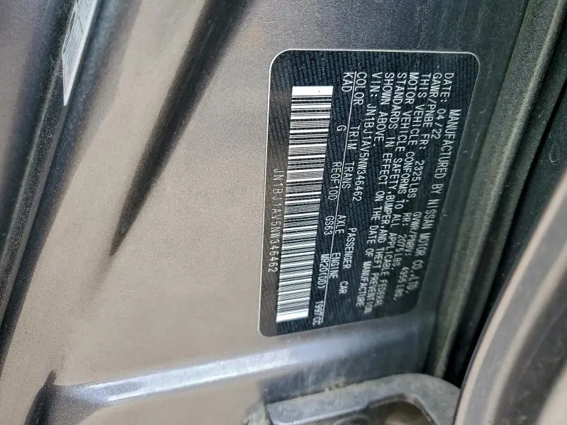 2022 NISSAN ROGUE SPORT S  