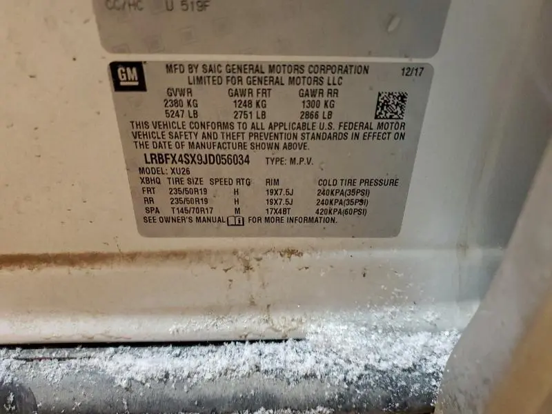 2018 BUICK ENVISION PREMIUM II  