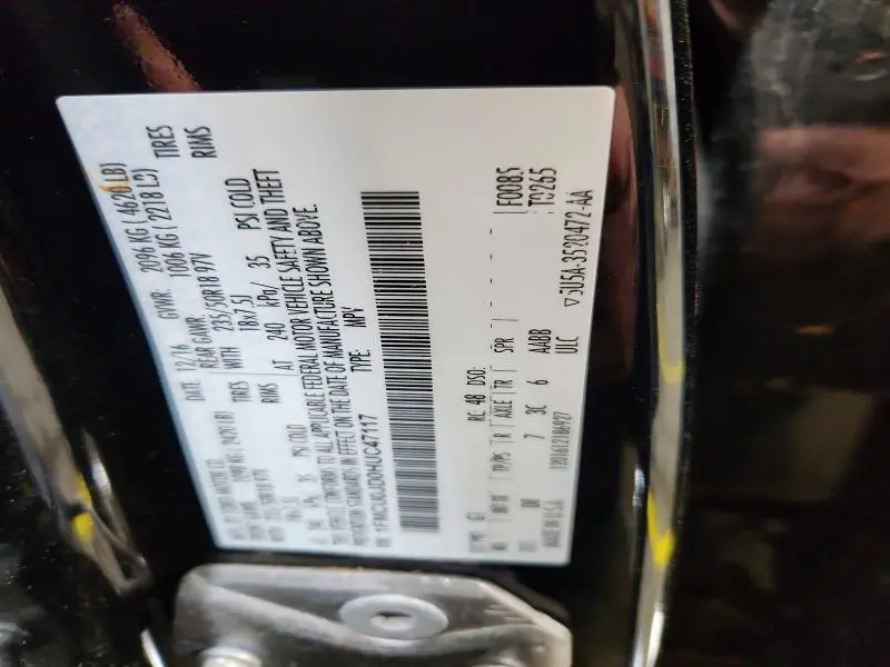 2017 FORD ESCAPE TITANIUM  