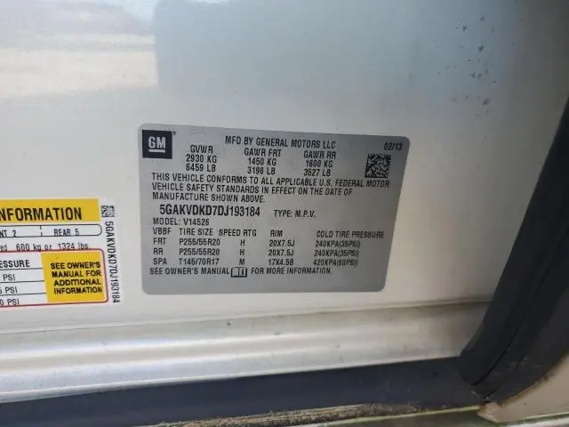 2013 BUICK ENCLAVE