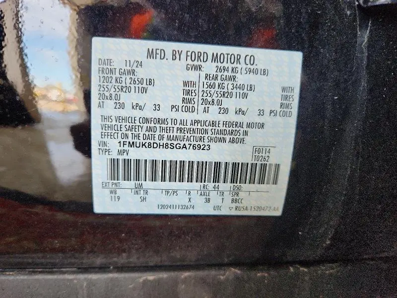 2025 FORD EXPLORER ACTIVE  