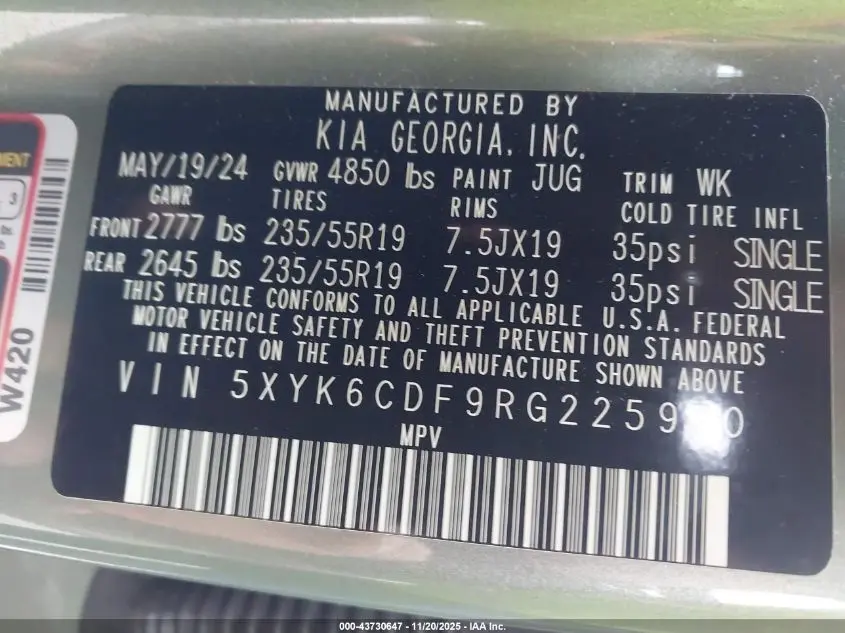 2024 KIA SPORTAGE X-LINE