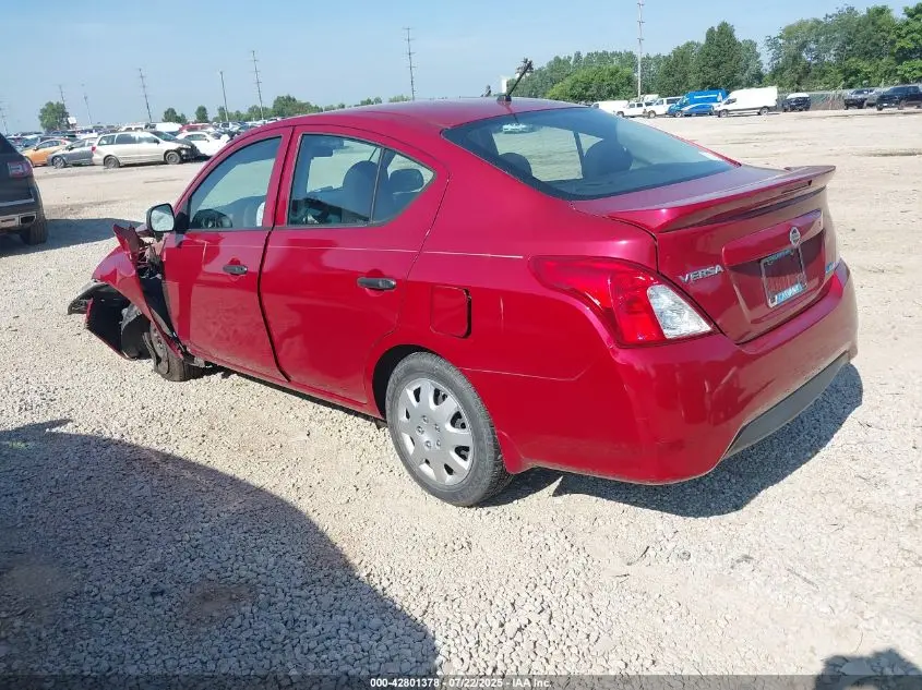 2015 NISSAN VERSA 1.6 S+