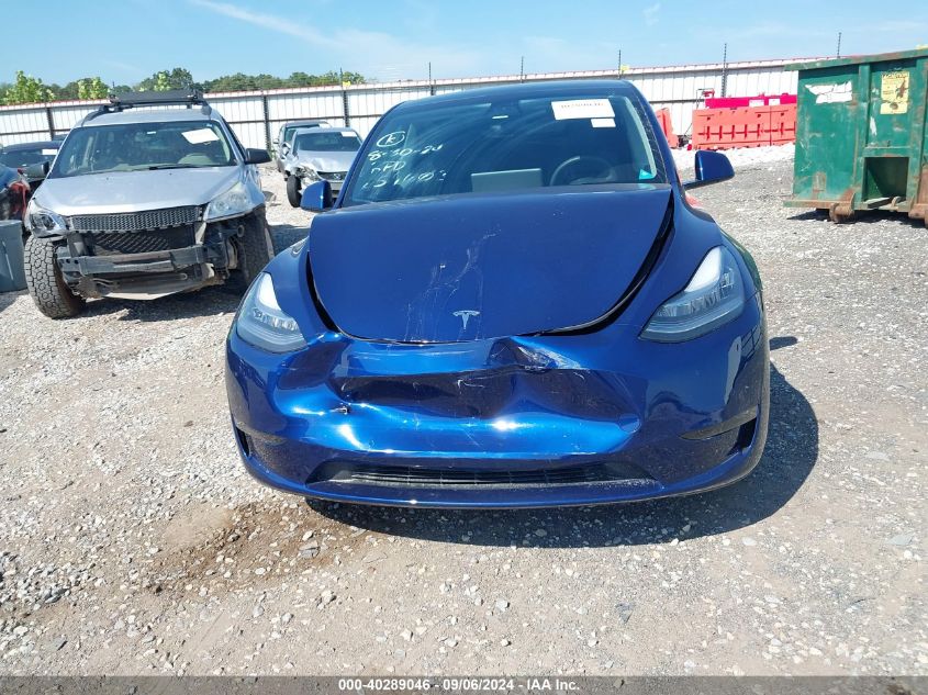 2021 TESLA MODEL Y LONG RANGE DUAL MOTOR ALL-WHEEL DRIVE