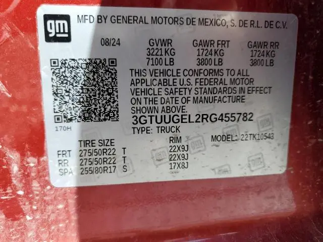 2024 GMC SIERRA K1500 DENALI  