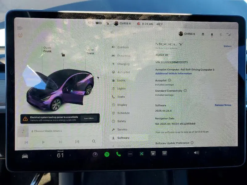2021 TESLA MODEL Y   