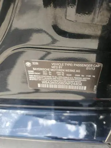 2013 BMW 328 I  
