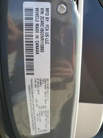 2022 CHRYSLER PACIFICA TOURING L  