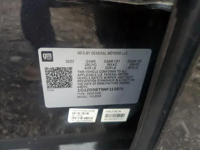 2022 CHEVROLET MALIBU LT  