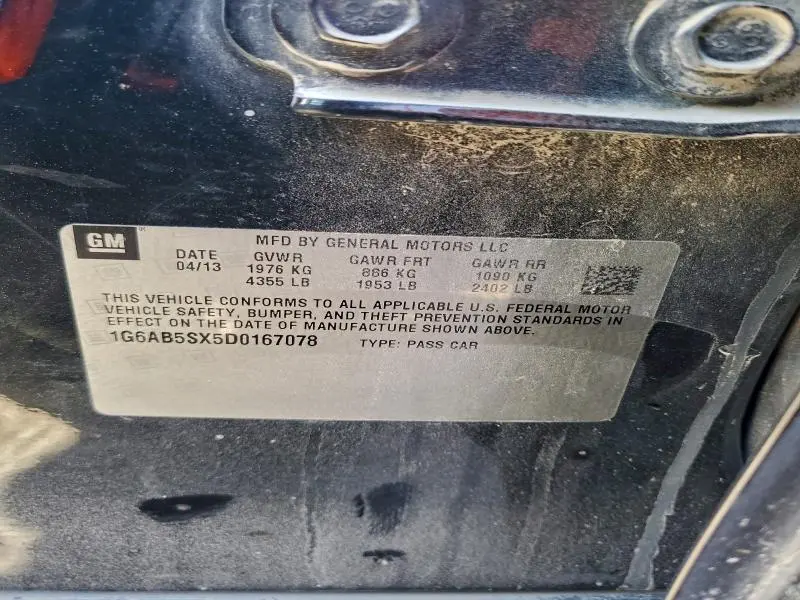 2013 CADILLAC ATS LUXURY  