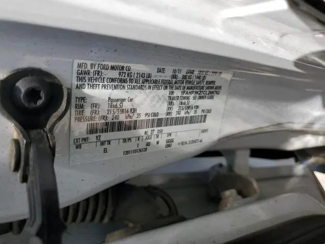 2012 FORD FOCUS SE  